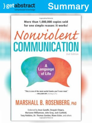 cover image of Nonviolent Communication (Summary)